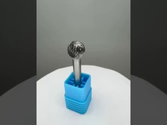 Carbure à bille de débroussailleuse à double tranche Bits de forage Bits de forage de 1/4 pouce Carbure Burr pour broyeur à matrices