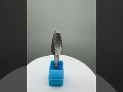 SF Arbre Radius Fin Carbure de tungstène Burr Standard coupure double