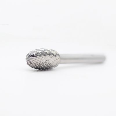 Bon prix SE-5 Carbide Burr Die Grinder Bit Tungstène Carbide Burr Fichier rotatif en forme ovale sur une tige de 1/4 