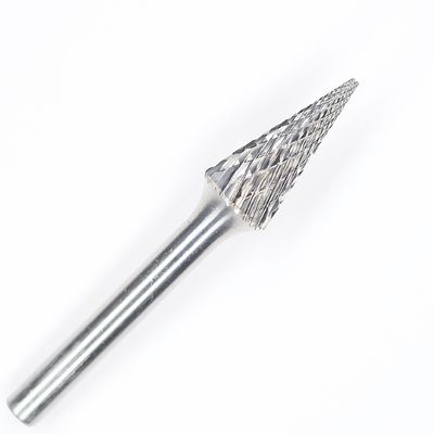 Bon prix SM-1 Carbure de tungstène rotatif de béton à cône pointu type de fin pour broyeur à matrices avec une tige de 1/4 