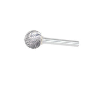 8mm Shank D-Ball Shape 22mm Cut Dia Carbide Burrs Double Cut Carbide Rotary Burr 