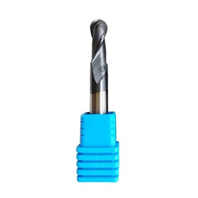 Bon prix 3mm R1.5*3*6*3*50 2 Flûtes Moulin à billes AITiN enduit pour acier au carbone, acier allié, acier inoxydable, fonte en ligne