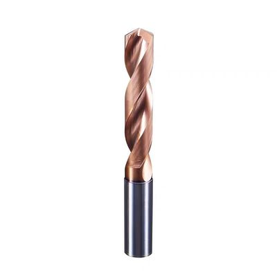 Bon prix HRC55 Forage en carbure solide 3D Forages à torsion en carbure de tungstène pour le métal revêtu de TiSiN en ligne