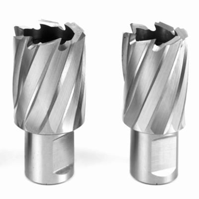 Qualité 18mm×55mm M2 HSS fraise annulaire, queue Weldon 19,05 mm pour perceuse magnétique Usine