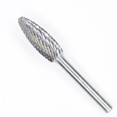 Bon prix SH-6 Burr à carbure de flamme à double coupe pour broyeur à matrices 5/8 