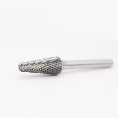 Bon prix SL-4 Carbure de tungstène de forme conique avec une extrémité double coupée avec une tige de 1/4 