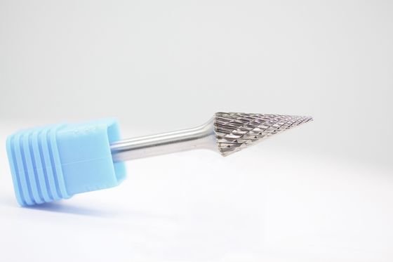 SM-1 Carbure de tungstène rotatif de béton à cône pointu type de fin pour broyeur à matrices avec une tige de 1/4 