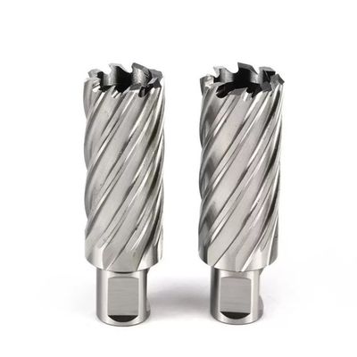 Bon prix Coupeuse annulaire de 75 mm non recouverte HSS Coupeuse annulaire de noyau pour la découpe des métaux en ligne