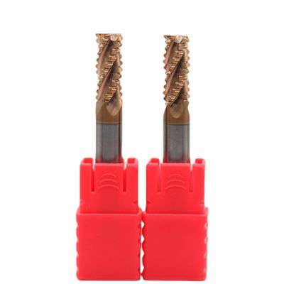 Bon prix 8 mm HRC55 4 flûtes Carbure de durcissement fin des moulins TiAISiN revêtus pour les aciers et le fer en ligne