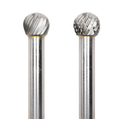 Bon prix 3 mm SD boule en forme de carburé Burrs Carburé rotatif à découpe simple sur 3 mm Shank en ligne