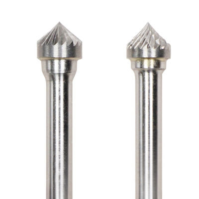 90°Countersink SK Carbide Burr Single Cut Die Grinder Bit 10 mm * 5 mm sur une tige de 6 mm