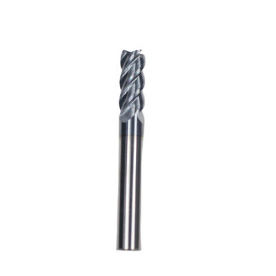 Bon prix HRC60 AITiN Moulin de finition en carbure revêtu pour acier, acier dur, moulin de coupe de rayon de carbure de fer en ligne
