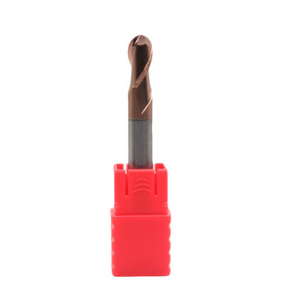 Bon prix 8 mm Dia R4*8*16*8*150L 2Flutes TiAISiN Carbide Ball Nose End Mill Pour l'acier au carbone alliage d'acier en fonte en ligne