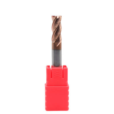 Bon prix 4mm Dia 4*10*4*50 TiAISiN enduit de 4 flûtes plates Carbure Carbure Carré Fin de moulin Pour l'acier au carbone alliage d'acier de fonte en ligne