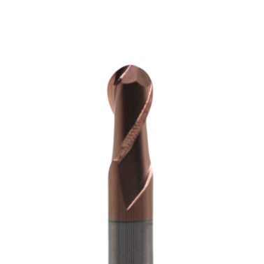 Bon prix 20 mm Dia R10*20*40*20*100L 2 flûtes TiAISiN Carbide Ball Nose End Mill Pour l'acier au carbone alliage d'acier en fonte en ligne