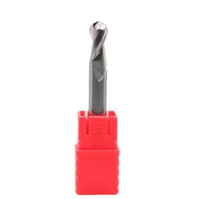 Bon prix HRC 55° R3*6*12*6*150L 2 flûtes Moulin à bout de nez à bille pour l'aluminium sans revêtement en ligne