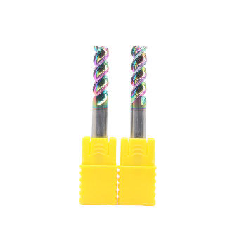 Bon prix 10 mm Diamètre de la charnière 10*30*10*75*3T 3Flutes DLC Coating Solid Carbide Dynamique fin de broyeur pour alliage d'aluminium coulé si 12% en ligne