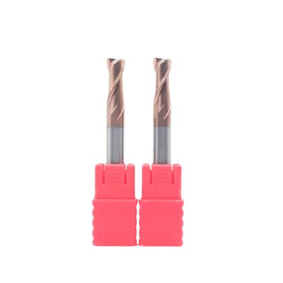 qualité Fraise en bout carbure à 2 tranchants plats TiAISiN revêtue de 8 mm de diamètre 8*20*8*60 pour acier au carbone, acier allié, fonte usine