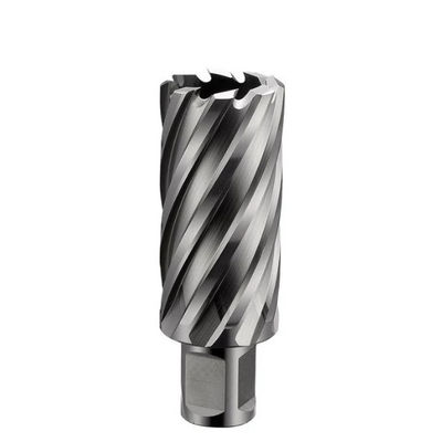 qualité 50 mm de profondeur Spirale Coupeuse annulaire brillante HSS Coupeuse annulaire brillante haute précision usine