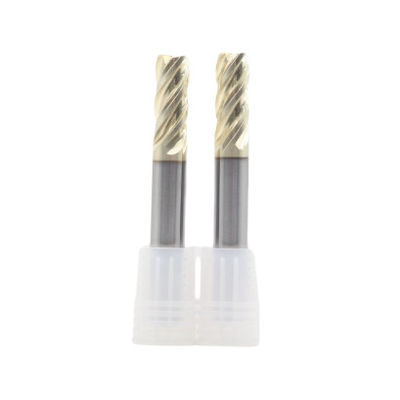 Bon prix Fraise en bout carrée à 4 dents de 10 mm pour aciers inoxydables, alliages de titane, aciers traités thermiquement et aciers à souder en ligne