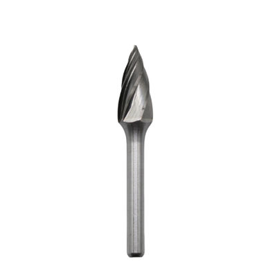 Fraise carbure standard forme G 10mm*20mm Fraise carbure arbre pointu sur tige 6mm Coupe aluminium