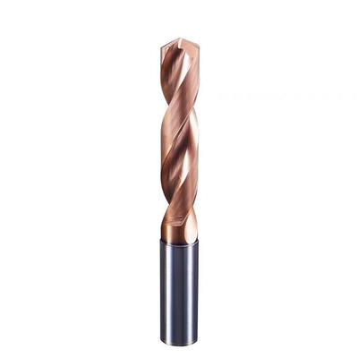 Bon prix HRC55 Forage en carbure solide 3D Forages à torsion en carbure de tungstène pour le métal revêtu de TiSiN en ligne
