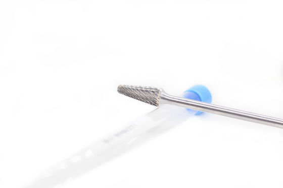 Bon prix Burs de carbure de tungstène en forme de cône en forme de boule en L sur mesure 12*28 Standard Double Cut 6mm Shank Avec 178 longueur totale en ligne