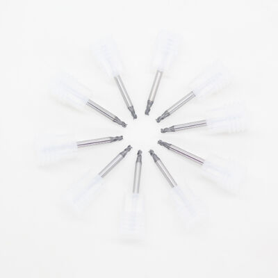 Bon prix Fraises en bout à micro-diamètre à hélice variable à 3 cannelures de 0,093 pouces pour alliages d'aluminium, revêtement PVD en alliage de cuivre en ligne